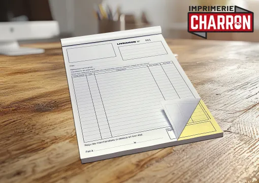 Impression de carnets autocopiants à Périgueux au meilleur prix, Bergerac, Imprimerie Charron
