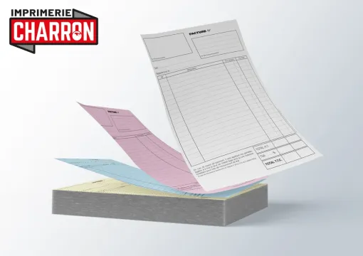 Impression de liasses autocopiantes pas cher à Vannes, Bergerac, Imprimerie Charron