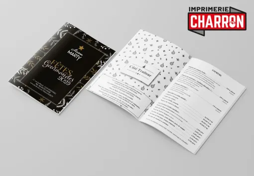 Impression de brochures format A5 à Périgueux, Bergerac, Imprimerie Charron