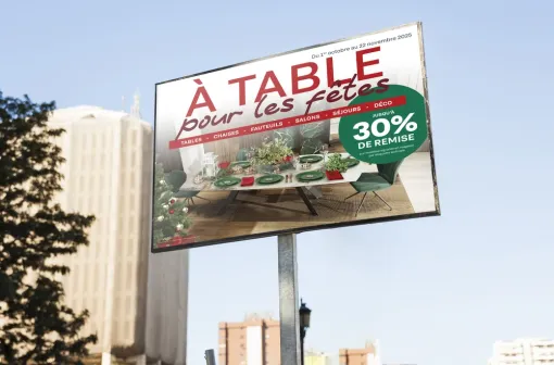 Réalisation d'affiches 4m x 3m à Libourne, Bergerac, Imprimerie Charron