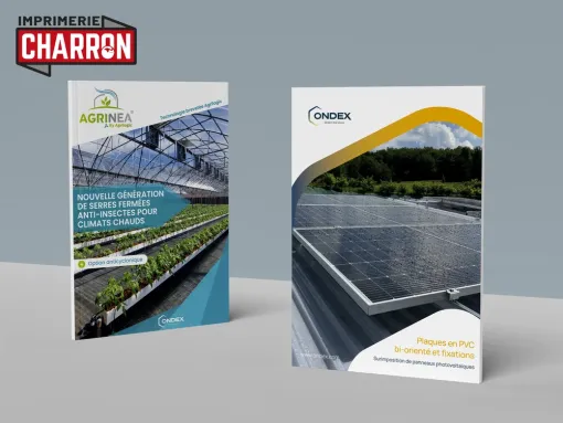 Réalisation de catalogues format A4 à Périgueux, Bergerac, Imprimerie Charron