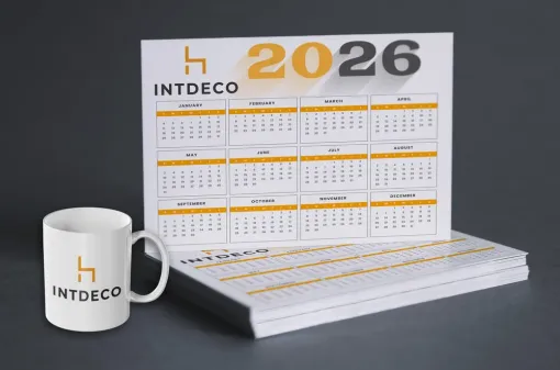 Impression de calendriers et de mugs personnalisés à Rennes, Bergerac, Imprimerie Charron