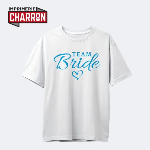 Impression de t-shirts personnalisés pas chers pour EVJF à Périgueux, Bergerac, Imprimerie Charron