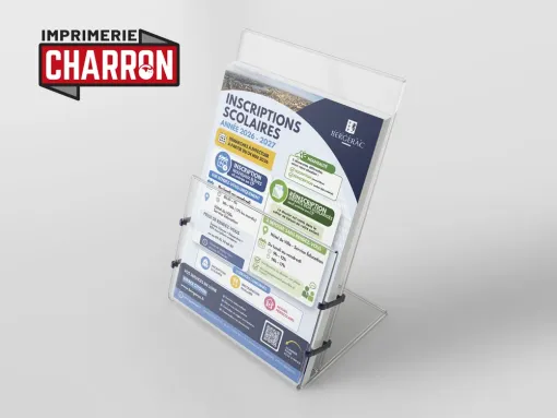 Flyers A5 pas chers à Périgueux, Bergerac, Imprimerie Charron