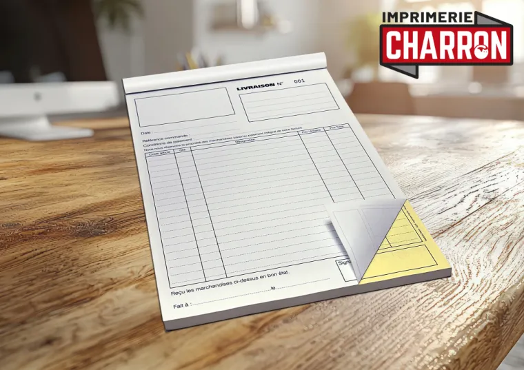 Où acheter des carnets autocopiants avec 50 pages en format A5 ?, Bergerac, Imprimerie Charron