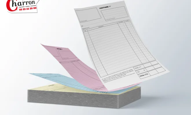 Où acheter des carnets autocopiants avec 50 pages en format A5 ?, Bergerac, Imprimerie Charron