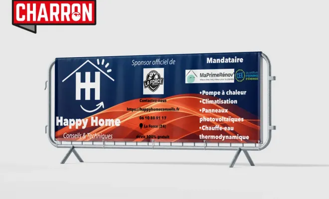 Découvrez nos banderoles publicitaires résistantes aux intempéries aux meilleurs prix !, Bergerac, Imprimerie Charron